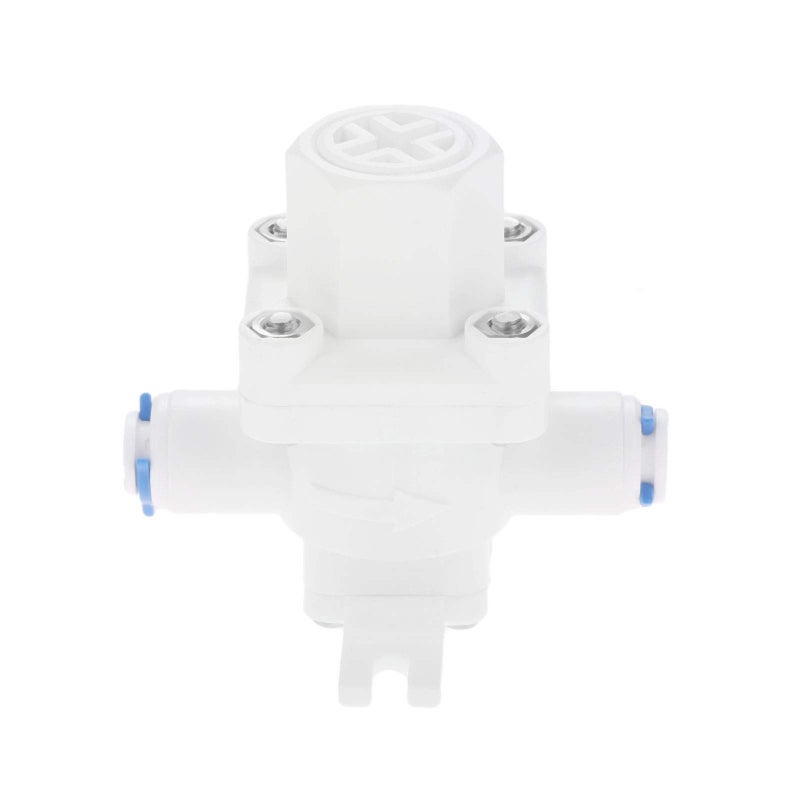 Yetaha RO Water Pressure Regulator, Water Flow Regulator, 1/4" OD Quick Connect Pressure Reducing Valve for Reverse Osmosis Systems - Image 1